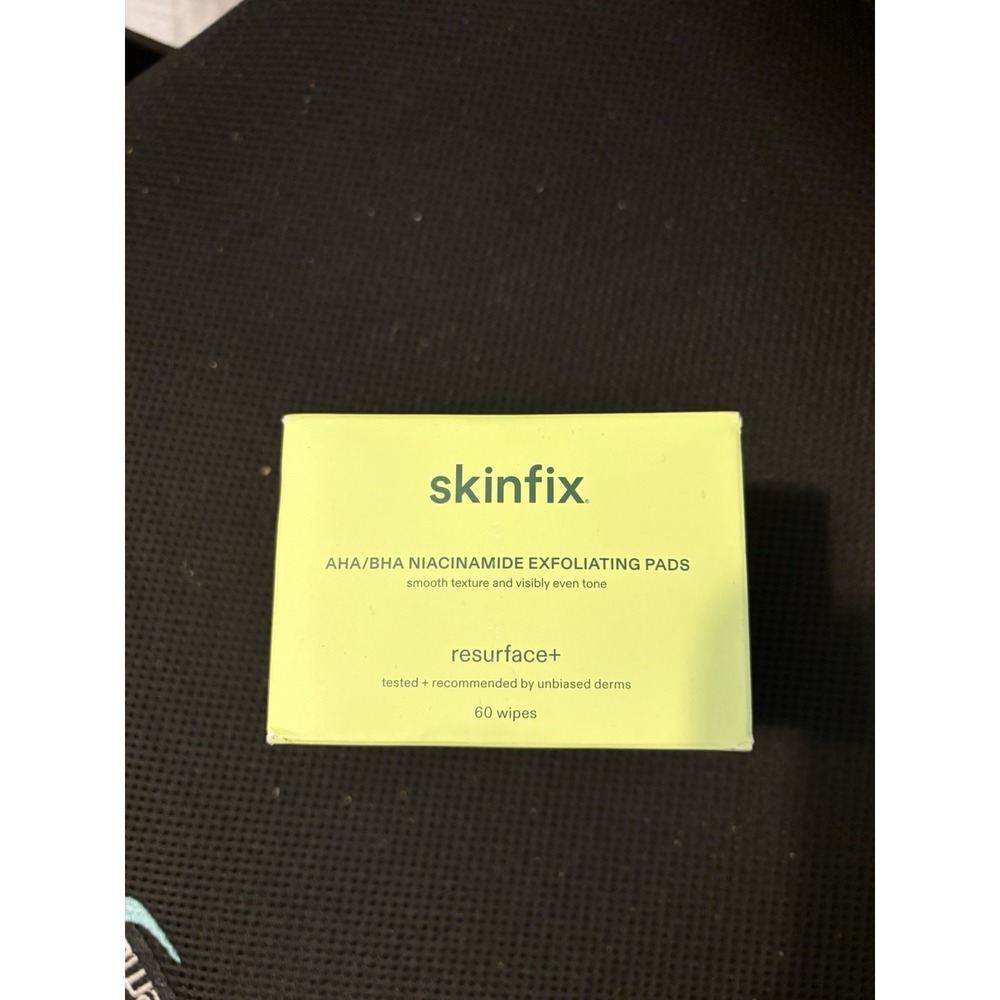 Skinfix Resurface+ AHA/BHA Niacinamide Exfoliating Pads 60ct NiB